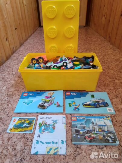 Lego оригинал россыпью, с инструкциями