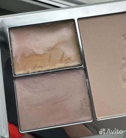 Dior палетка пудра хайлайтер блеск 002