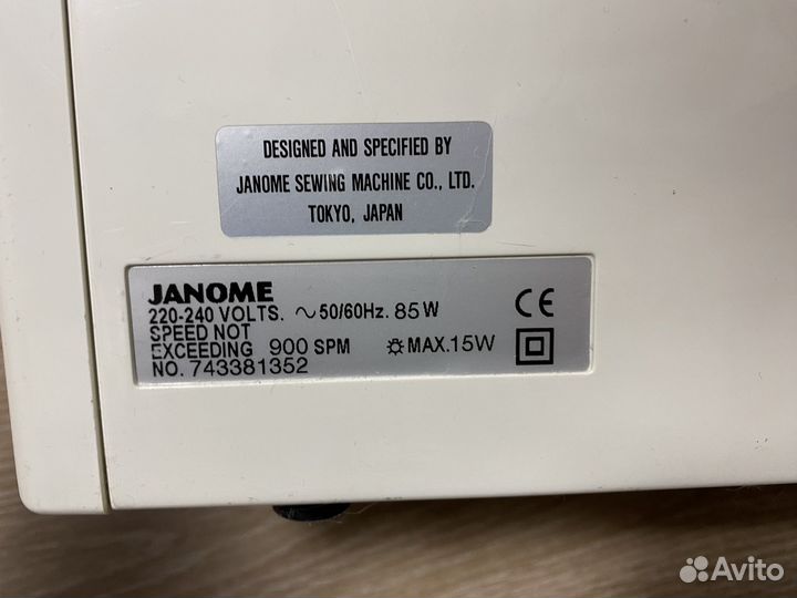 Швейная машина Janome jd 1818 японская сборка