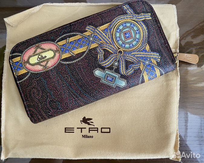 Кошелек женский Etro гум 120 оригинал