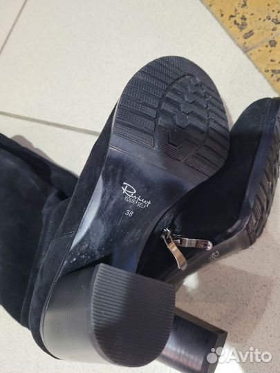 Сапоги женские зимние ботфорты