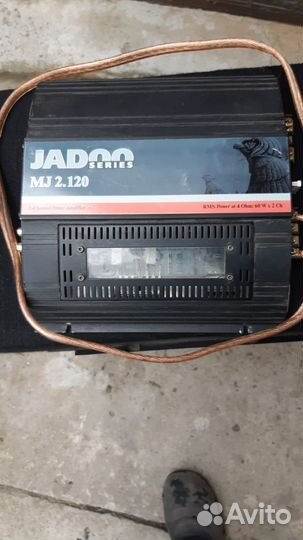 Усилитель Jadoo MJ 2.120 + Сабвуфер Mystery