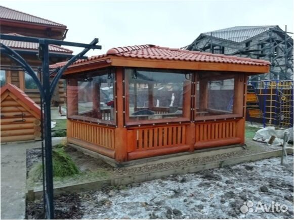 Мягкие окна для беседки, террасы, веранды