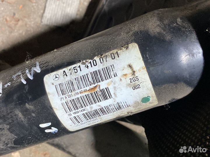 Mercedes ml w164 кардан Амг 2008 года