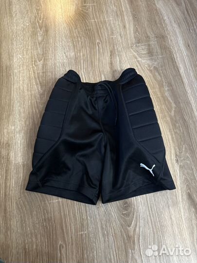 Вратарские шорты футбольные для мальчика puma