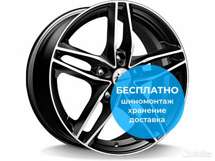R16 5x110 6,5J ET37 D65,1 iFree Moskva Блэк-Джек