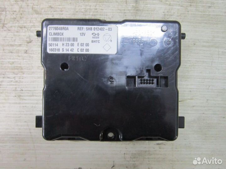 Блок управления кондиционером Nissan Qashqai J11