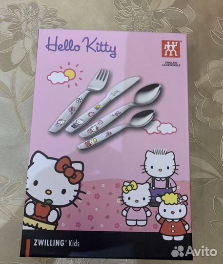 Набор столовых приборов zwilling hello kitty