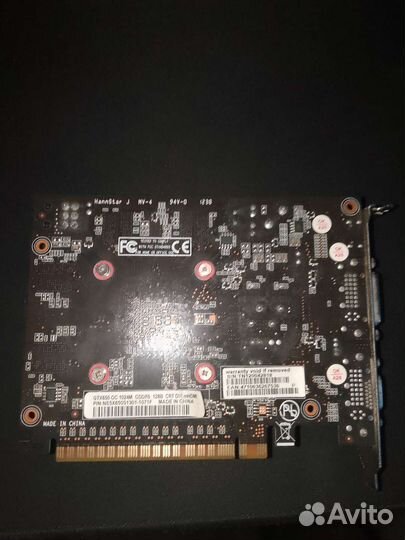 Видеокарта GTX 650
