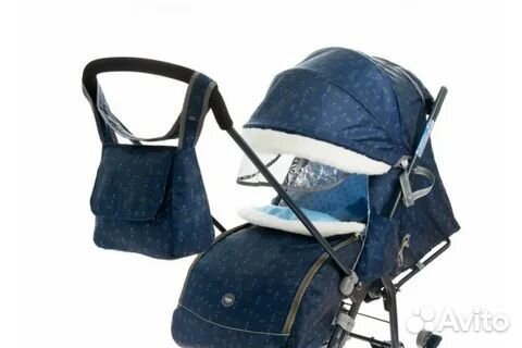 Новые санки коляски Ника детям 8-1К