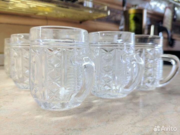 Хрустальные кружки