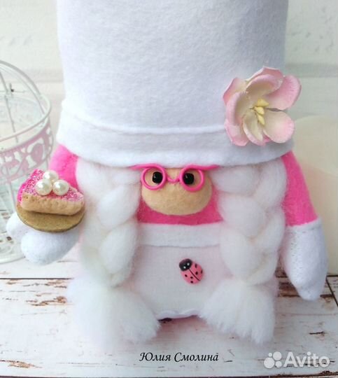 Интерьерная гномочка повар-кондитер 