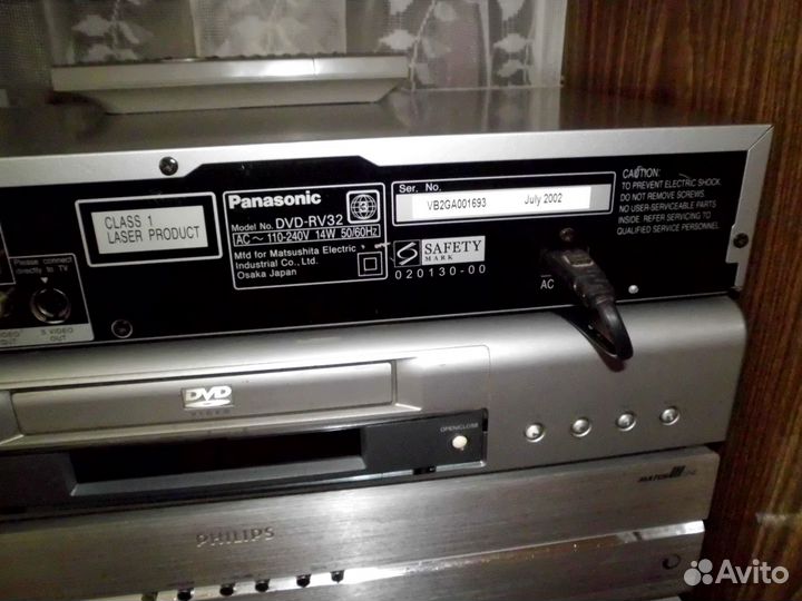 Panasonic DVD-RV32