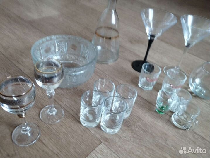 Посуда стекло и хрусталь