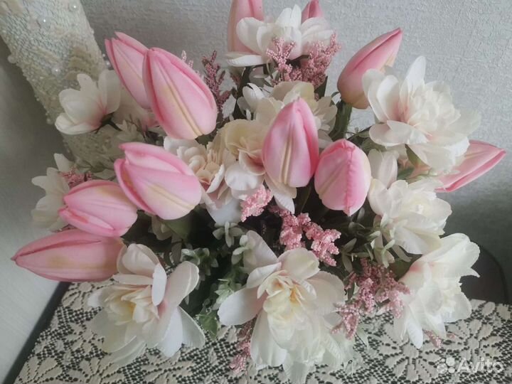 Искусственные цветы букеты