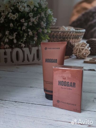 Мужская туалетная вода и гель от Yves Rocher