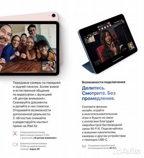 iPad air m1 256 с сим + pencil2+ чехол и стекло