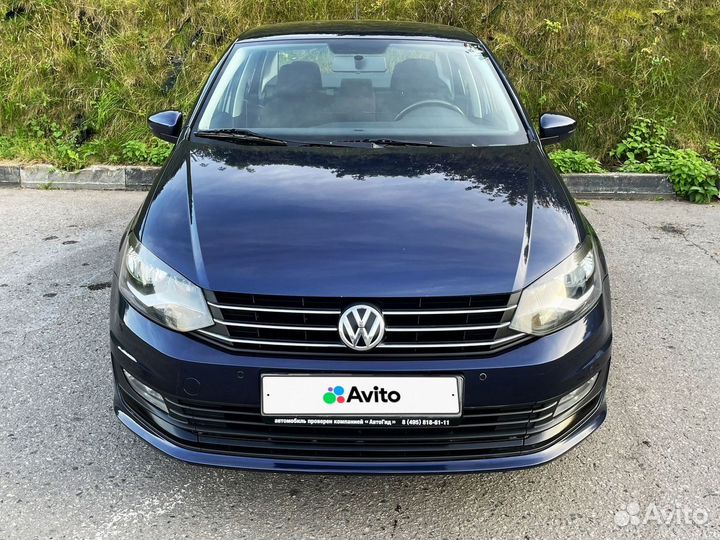 Volkswagen Polo 1.6 AT, 2017, 97 012 км