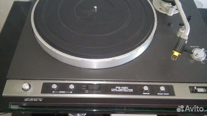 LP-проигрыватель Sony PS-X60 (Япония)