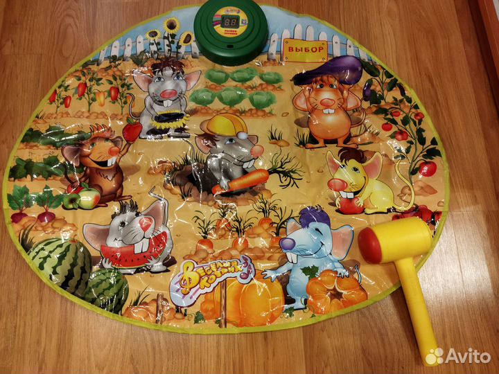 Музыкальный развивающий коврик Мышки-воришки