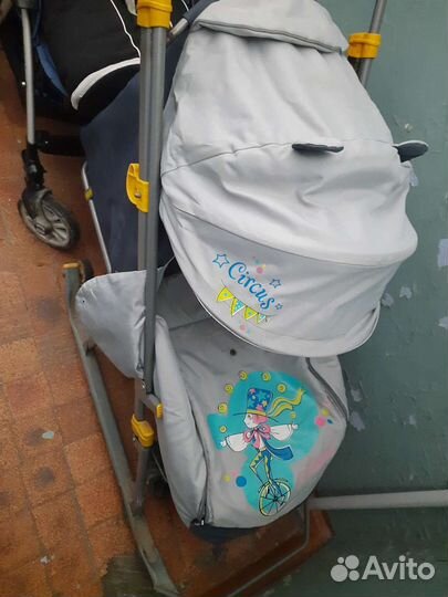 Коляска санки