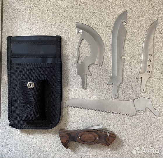 Набор походный нож 6в1