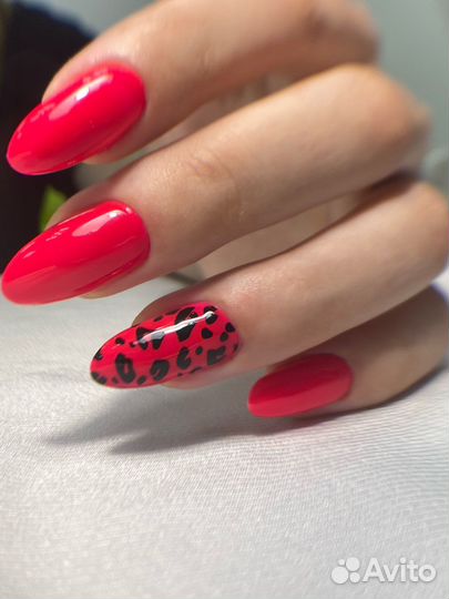 Маникюр и педикюр с покрытием гель лак
