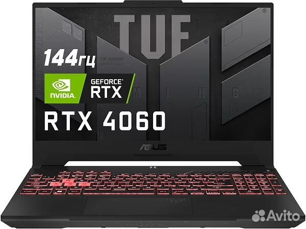 Ноутбук asus R5-7535HS/RTX4060/16/1024