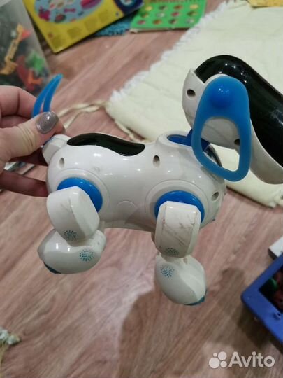 Развивающая гусеница и интерактивная собачка