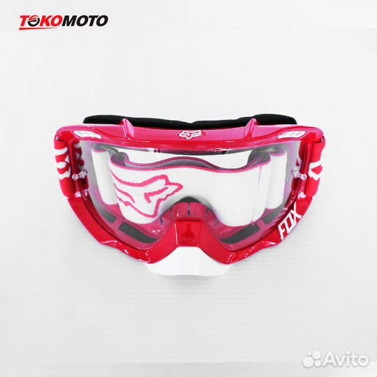 Очки кроссовые FOX Красные 2