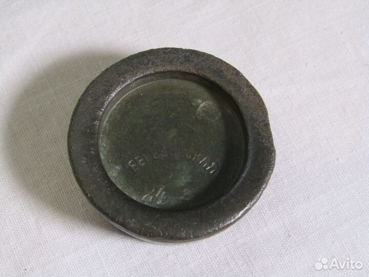 Гиря старинная, гирька для весов 19 век №6841