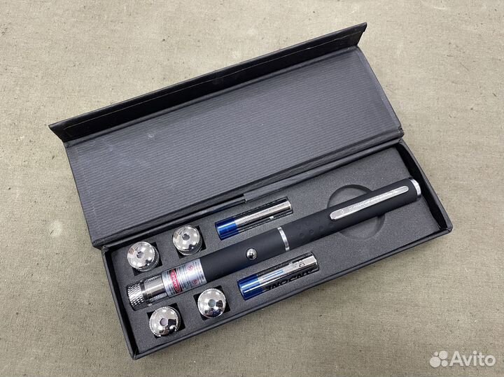 Лазерная указка 6 в 1 Зеленая