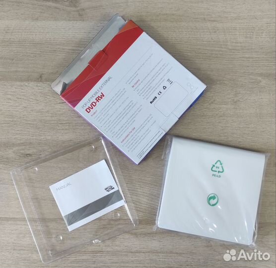 Внешний дисковод/ DVD-RW привод с подключением USB