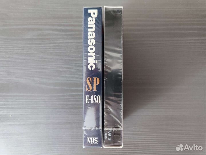 Новые видеокассеты VHS Panasonic E-180