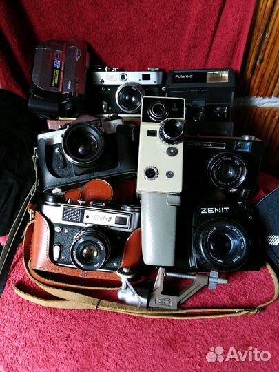 Фотоопараты. Зенит, фед. 2,3,5. Паларойд
