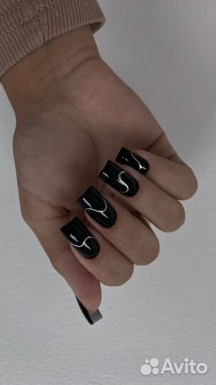 Маникюр, педикюр, укрепление гелем, гель лак