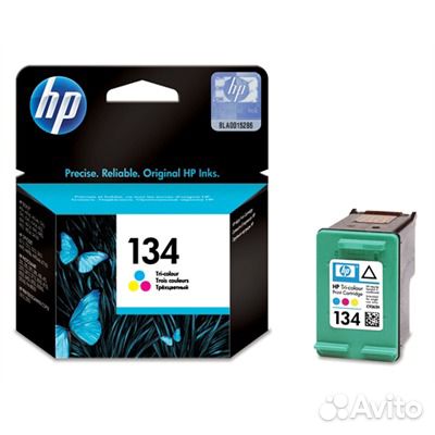 Оригинальный Картридж HP 134 (цветной)