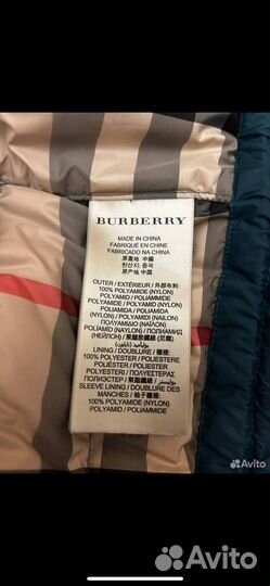 Burberry куртка