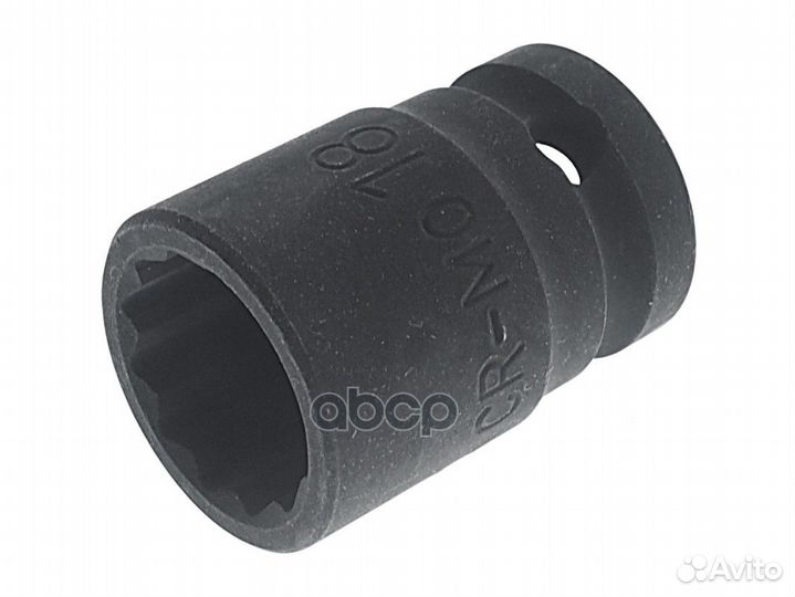 Головка торцевая ударная 12-гранная 1/2 х 18мм