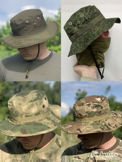 Панама мужская тактическая, афганка все расцветки