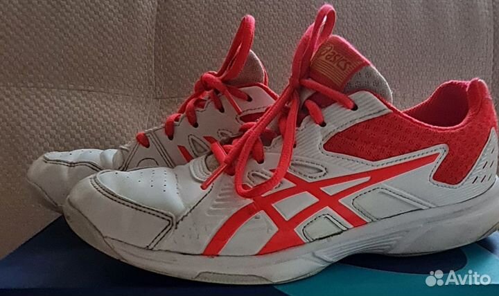 Кроссовки детские,теннисные Asics, размер 24,5 см