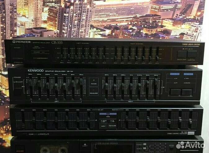Эквалайзер sansui se300/kenwood ge44/pioneer