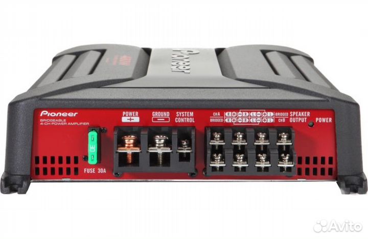 Pioneer gm-4604 четырехканальный усилитель