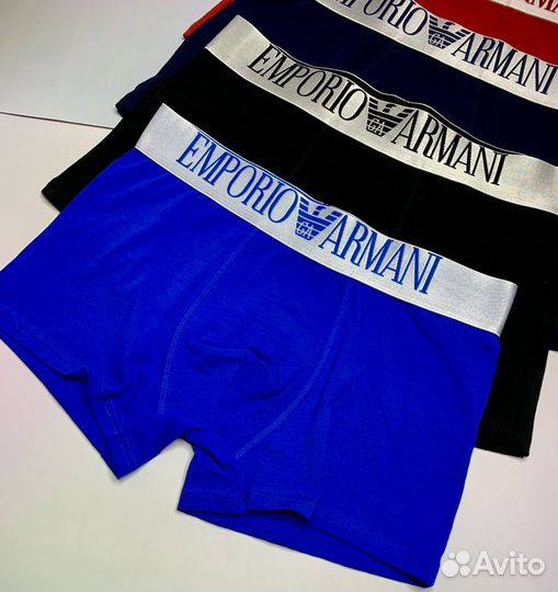 Трусы мужские боксеры 5+1 Emporio armani