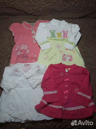 Набор одежды для девочки 1-1,5 года