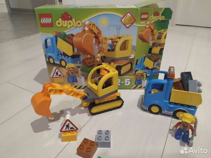 Lego duplo строительная техника