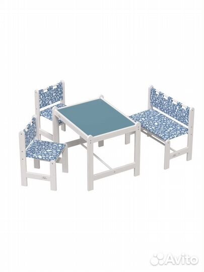 Набор детской мебели Гном «Hobby-4» (Стол, скамья