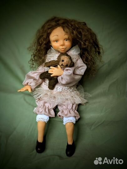 Интерьерная кукла ручной работы