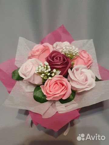 Букет из пенных роз