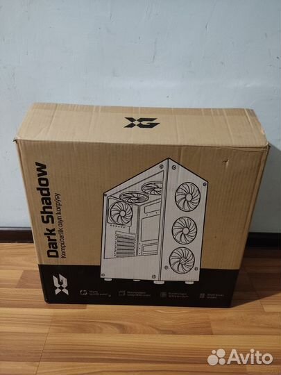 Новый корпус atx закалённое стекло